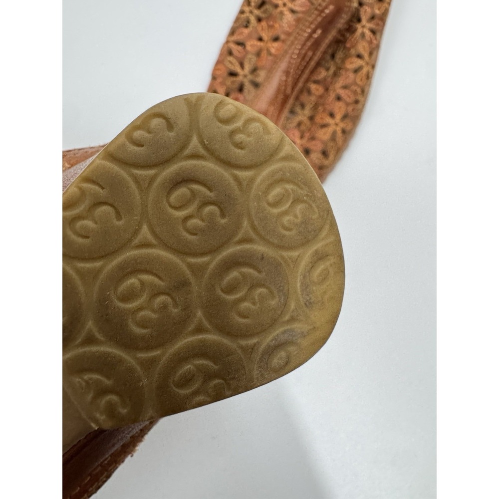Pikolinos Women's Leather Cut Out Daisy Design Sandal Made In Spain Eu 39 - Picture 5 of 5